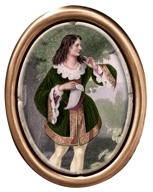 Anna Cora Mowatt as Rosalind