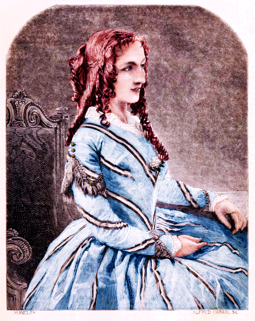 Mowatt's Portrait for Howitt's Journal