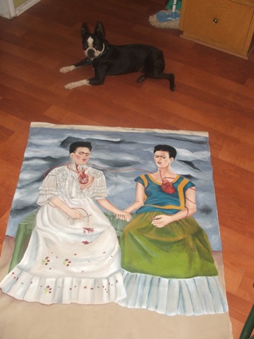 Diego ruling the painting